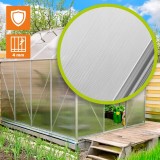 Szklarnia ogrodowa z poliwęglanu - Viola II - 250x190x195 GRINDI IN THE GARDEN - 9