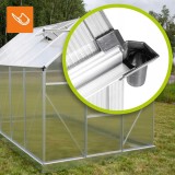 Szklarnia ogrodowa z poliwęglanu - Viola III - 310x190x195 GRINDI IN THE GARDEN - 9