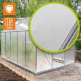 Szklarnia ogrodowa z poliwęglanu - Viola III - 310x190x195 GRINDI IN THE GARDEN - 10