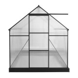 Szklarnia ogrodowa z poliwęglanu - Viola IV - 3x2m - czarna GRINDI - 8