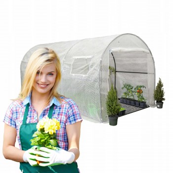Tunel foliowy szklarnia ogrodowa - Iris II - 2x4,5m GRINDI IN THE GARDEN - 2