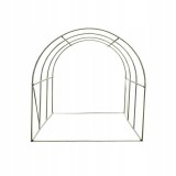 Tunel foliowy szklarnia ogrodowa 3 x 2 m Zielony - Oxalis I GRINDI - 4