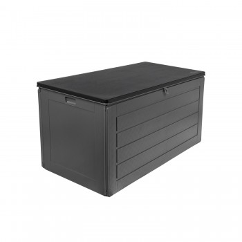 Skrzynia ogrodowa 680L - ciemnoszara z siedziskiem - Padda GRINDI IN THE GARDEN - 4