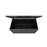 Skrzynia ogrodowa 680L - ciemnoszara z siedziskiem - Padda GRINDI IN THE GARDEN - 5