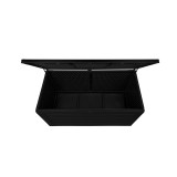 Skrzynia ogrodowa 680L - czarna z siedziskiem - Padda GRINDI IN THE GARDEN - 5