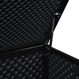 Skrzynia ogrodowa 680L - czarna z siedziskiem - Padda GRINDI IN THE GARDEN - 6