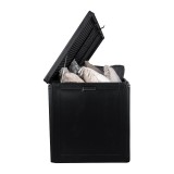 Skrzynia ogrodowa 490L czarna z siedziskiem - Columba GRINDI IN THE GARDEN - 4