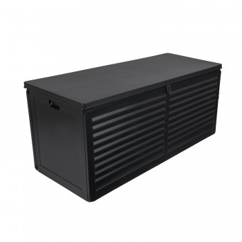 Skrzynia ogrodowa 490L czarna z siedziskiem - Columba GRINDI IN THE GARDEN - 5