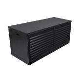 Skrzynia ogrodowa 490L czarna z siedziskiem - Columba GRINDI IN THE GARDEN - 5