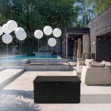 Skrzynia ogrodowa - Morus 190 litrów, czarna GRINDI - 13