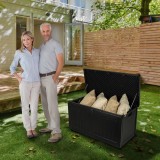 Skrzynia ogrodowa - Morus 190 litrów, czarna GRINDI - 15