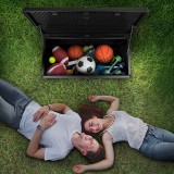 Skrzynia ogrodowa - Morus 190 litrów, ciemnoszara GRINDI IN THE GARDEN - 12