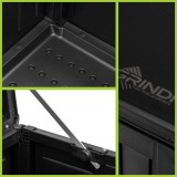 Skrzynia ogrodowa - Cygnus 270 litrów, czarna GRINDI - 8