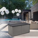 Skrzynia ogrodowa - Columba 490 litrów - ciemnoszara GRINDI IN THE GARDEN - 8