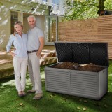 Skrzynia ogrodowa - Columba 490 litrów - ciemnoszara GRINDI IN THE GARDEN - 11