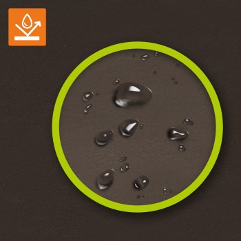 Skrzynia ogrodowa 570L - brązowa z siedziskiem - Rissa I GRINDI IN THE GARDEN - 11