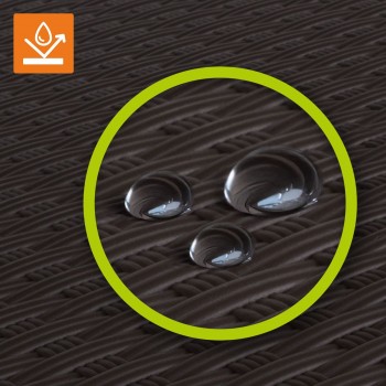 Skrzynia ogrodowa 870L - brązowa z siedziskiem - Rissa II GRINDI - 11