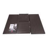 Skrzynia ogrodowa 570L - brązowa z siedziskiem - Treeline I GRINDI IN THE GARDEN - 17