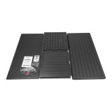 Skrzynia ogrodowa 570L - czarna z siedziskiem - Treeline I GRINDI IN THE GARDEN - 17