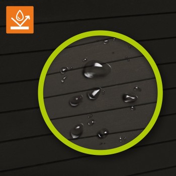 Skrzynia ogrodowa 870L - brązowa  z siedziskiem - Treeline II GRINDI - 11