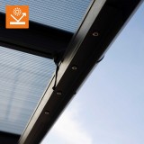 Wiata garażowa ALU 505x300x220 szara - Tilos II GRINDI IN THE GARDEN - 7