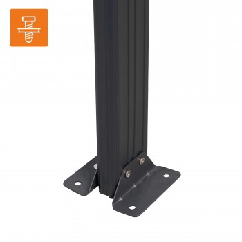 Wiata garażowa ALU 505x300x220 szara - Tilos II GRINDI IN THE GARDEN - 10