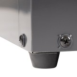 Skrzynia ogrodowa metalowa - Orto 600 litrów - szara GRINDI IN THE GARDEN - 13