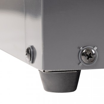 Skrzynia ogrodowa metalowa - Orto 1000 litrów - szara GRINDI IN THE GARDEN - 7