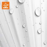 Pergola tarasowa przyścienna aluminiowa, biała - Kea VII 4x3m GRINDI IN THE GARDEN - 10