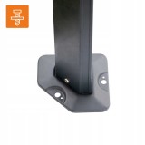 Altana ogrodowa aluminiowa, antracytowa - Libra I 4x3m GRINDI IN THE GARDEN - 6