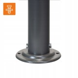 Pawilon ogrodowy altana - stalowa - RINIA 3x3m beżowa GRINDI - 8