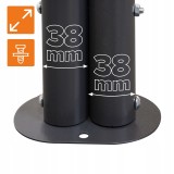 Pawilon ogrodowy altana - stalowa - SIMI 3,8x3,8m beżowa GRINDI - 5