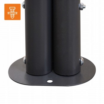 Pawilon ogrodowy altana - stalowa - SIMI 3,8x3,8m beżowa GRINDI - 8