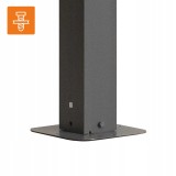 Pergola tarasowa ogrodowa - aluminiowa  - Keros 3x3m beżowa GRINDI IN THE GARDEN - 7