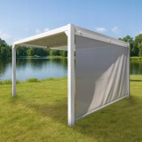 Roleta pionowa do pergoli Kea - beżowa GRINDI IN THE GARDEN - 2