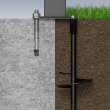 Pergola tarasowa ogrodowa - metalowa - Andros 2,5x3m beżowa GRINDI IN THE GARDEN - 11