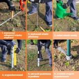 Podstawa słupa - wkręcana do ziemi - PWG GRUNDLINE - 6