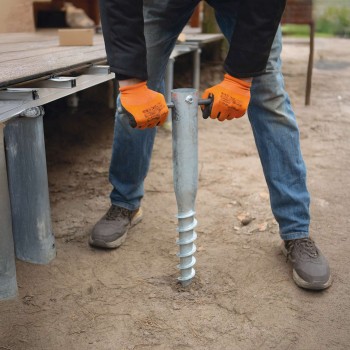 Podstawa słupa - wkręcana do ziemi - PWG GRUNDLINE - 5