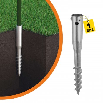 Podstawa słupa - wkręcana do ziemi - PWG GRUNDLINE - 1