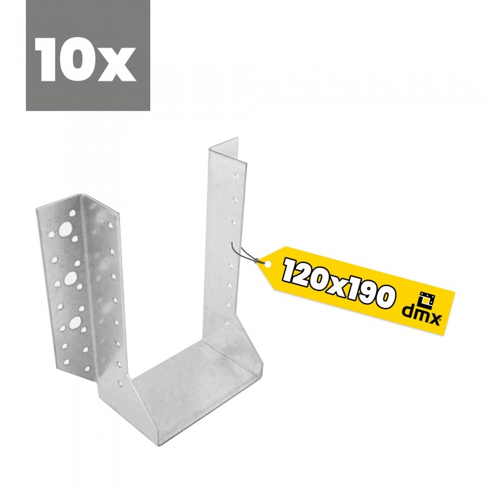 Wieszak belki – uchwyt belki drewnianej WB 3 - 10szt DMX - 11