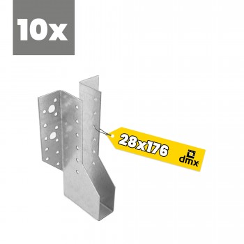 Wieszak belki – uchwyt belki drewnianej WB 4 - 10szt DMX - 7
