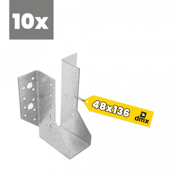 Wieszak belki – uchwyt belki drewnianej WB 5 - 10szt DMX - 11