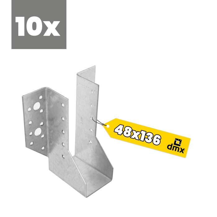 Wieszak belki – uchwyt belki drewnianej WB 5 - 10szt DMX - 11
