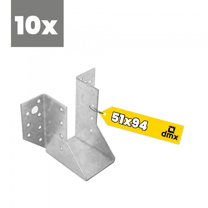 Wieszak belki – uchwyt belki drewnianej WB 5 - 10szt DMX - 17