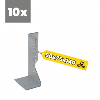 Wieszak belki prawy – uchwyt belki drewnianej WBD - 10szt DMX - 5