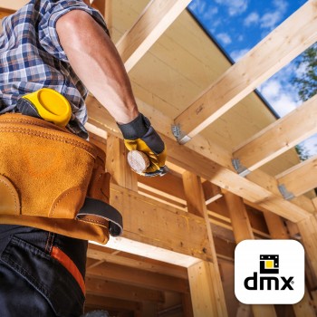 Wieszak belki prawy – uchwyt belki drewnianej WBD - 10szt DMX - 12