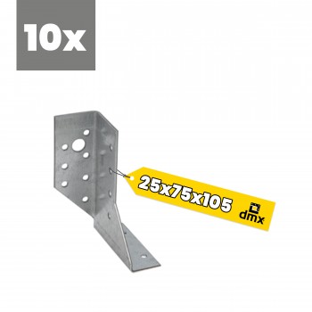 Wieszak belki lewy – uchwyt belki drewnianej WBD - 10szt DMX - 1