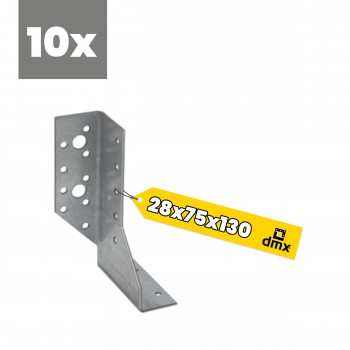 Wieszak belki lewy – uchwyt belki drewnianej WBD - 10szt DMX - 3