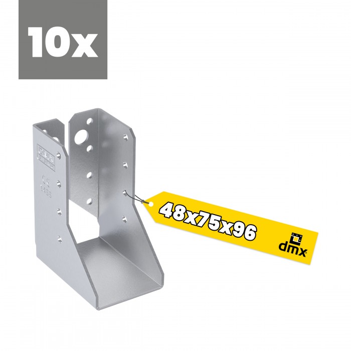 Wieszak belki zagięty – uchwyt belki drewnianej WBZ - 10szt DMX - 31