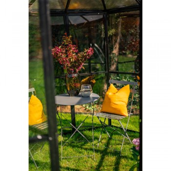 Zestaw mebli ogrodowych - metalowy składany - Keli II GRINDI - 5